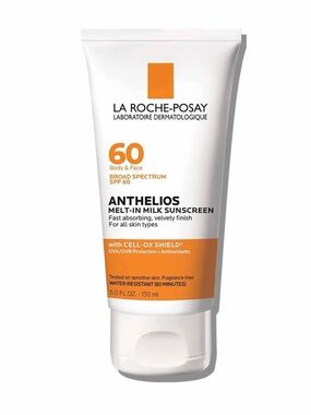 La Roche-Posay Anthelios Melt-In Milk Sunscreen SPF 60 Face and Body All Skin